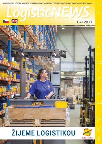 Obálka e-magazínu Logistic News 4/2017