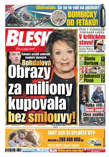 Obálka e-magazínu Blesk 26.7.2017