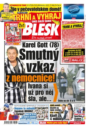 Obálka e-magazínu Blesk 24.2.2018