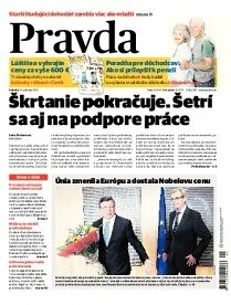 Obálka e-magazínu Pravda 13.10.2012