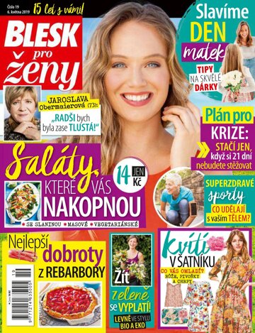 Obálka e-magazínu Blesk pro ženy 19/2019