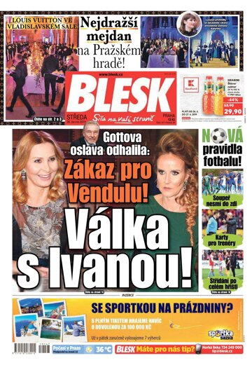 Obálka e-magazínu Blesk 26.6.2019