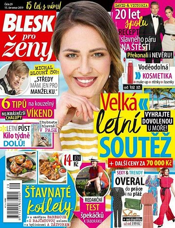 Obálka e-magazínu Blesk pro ženy 29/2019