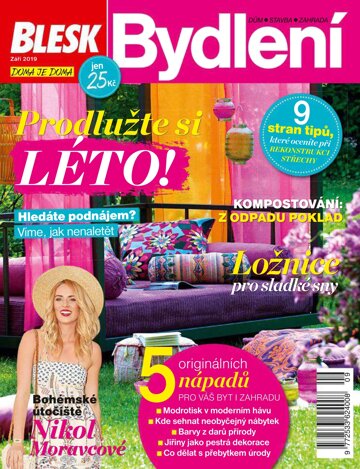 Obálka e-magazínu Blesk Bydlení 9/2019