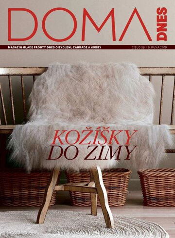 Obálka e-magazínu Doma DNES 9.10.2019