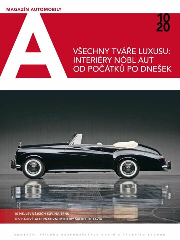 Obálka e-magazínu Ekonom 44 - 29.10.2020 příloha Automobily