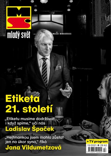 Obálka e-magazínu Mladý svět 13/2021