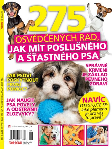 Obálka e-magazínu Knihovnička Paní domu - Chovatel 1/22