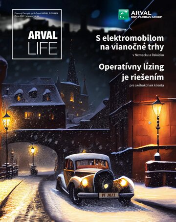 Obálka e-magazínu ARVAL LIFE SK zima 2022