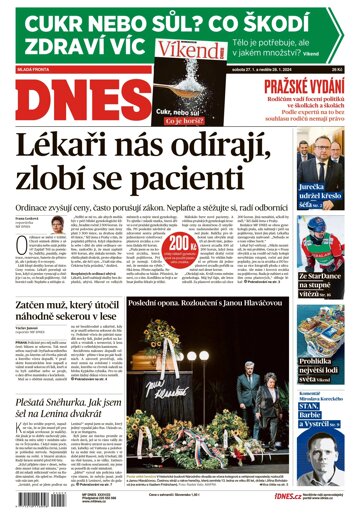 Obálka e-magazínu MF Dnes 27.1.2024