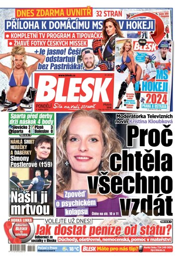 Obálka e-magazínu Blesk 6.5.2024