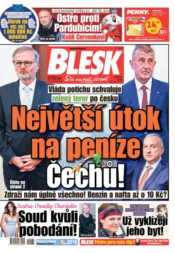 Obálka e-magazínu Blesk 17.7.2024