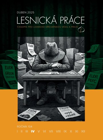 Obálka e-magazínu LESNICKÁ PRÁCE 4/2025