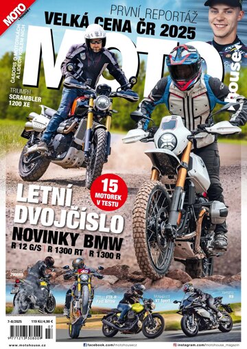 Obálka e-magazínu Motohouse 7-8/2025