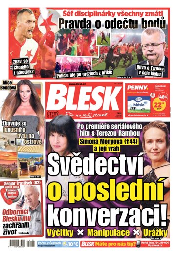 Obálka e-magazínu Blesk 12.5.2026