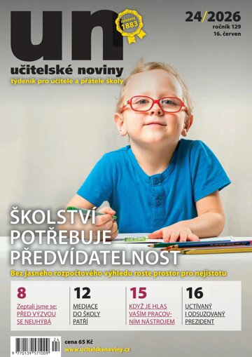 Obálka e-magazínu Učitelské noviny 24/2026
