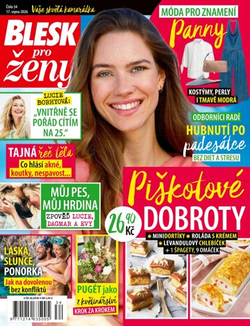 Obálka e-magazínu Blesk pro ženy 34/2026