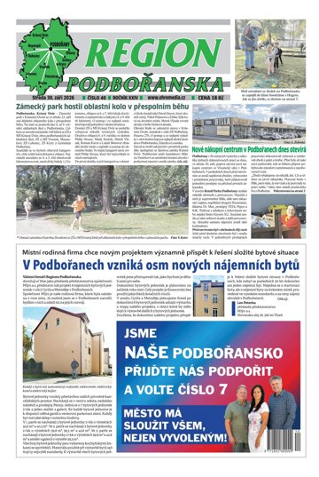 Obálka e-magazínu Region Podbořanska 40/2026