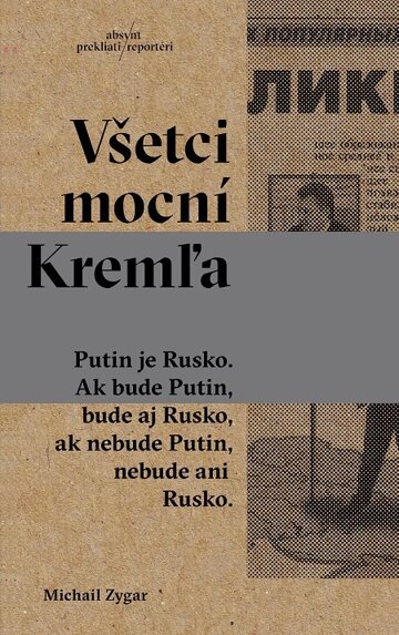 Obálka knihy Všetci mocní Kremľa