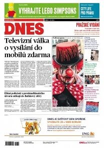 Obálka e-magazínu MF Dnes 31.10.2014