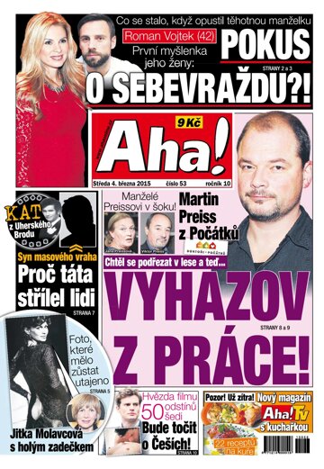 Obálka e-magazínu AHA! 4.3.2015
