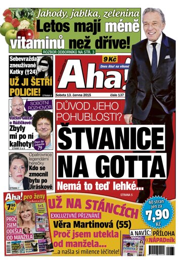 Obálka e-magazínu AHA! 13.6.2015