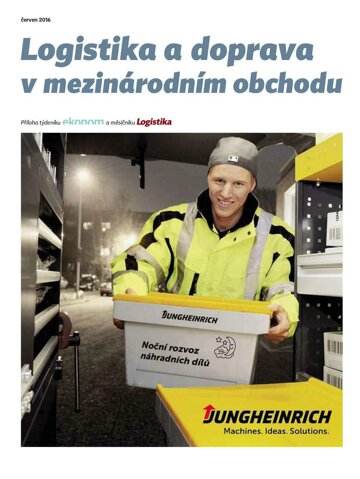 Obálka e-magazínu Ekonom 24 - 16.06.2016 - příloha Logistika