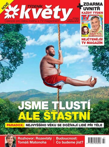 Obálka e-magazínu Týdeník Květy 27/2016