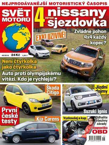 Obálka e-magazínu Svět motorů 5.12.2016