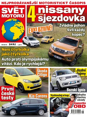 Obálka e-magazínu Svět motorů 5.12.2016