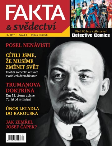 Obálka e-magazínu Fakta a svědectví 3/2017