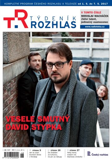 Obálka e-magazínu Týdeník Rozhlas 18/2017