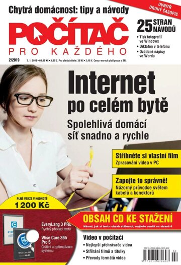 Obálka e-magazínu Počítač pro každého 2/2019