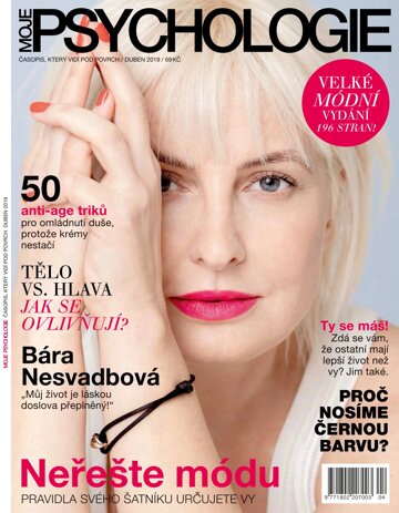 Obálka e-magazínu Moje Psychologie 4/2019