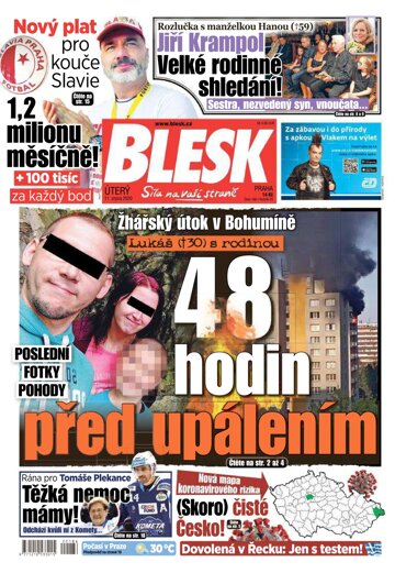 Obálka e-magazínu Blesk 11.8.2020