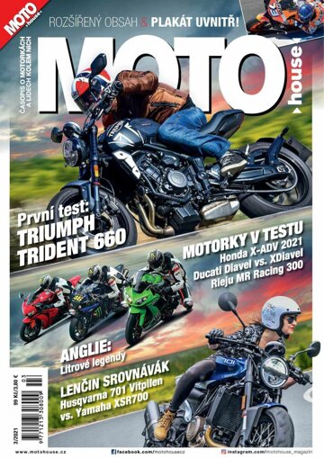 Obálka e-magazínu Motohouse 3/2021