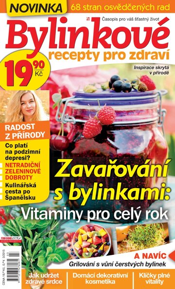 Obálka e-magazínu Bylinkové recepty 3/15