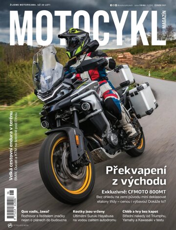 Obálka e-magazínu Motocykl 6/2021
