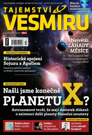 Obálka e-magazínu Tajemství Vesmíru 4/2016