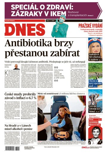 Obálka e-magazínu MF Dnes 7.3.2023