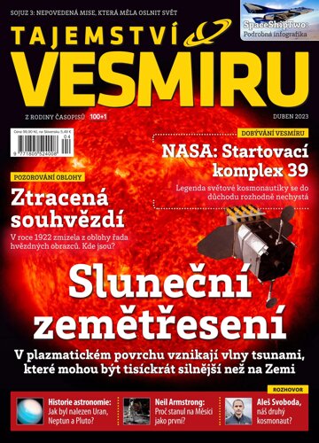 Obálka e-magazínu Tajemství Vesmíru 4/2023