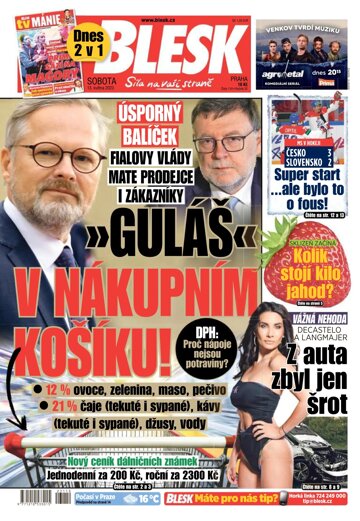 Obálka e-magazínu Blesk 13.5.2023