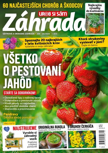 Obálka e-magazínu Záhrada 2024 04