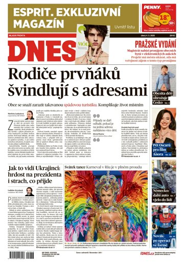 Obálka e-magazínu MF Dnes 4.3.2025