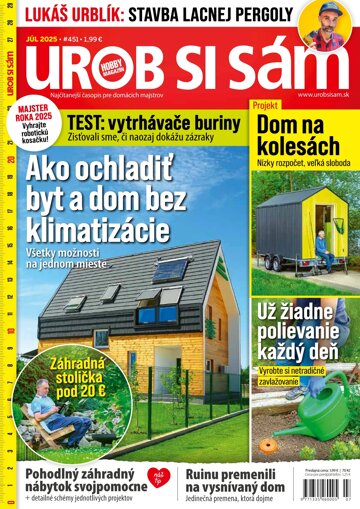 Obálka e-magazínu Urob si sám 7/2025