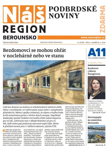 Obálka e-magazínu Náš Region - Berounsko 4/2026