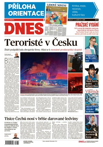 Obálka e-magazínu MF Dnes 21.3.2026
