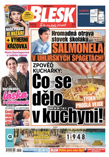 Obálka e-magazínu Blesk 25.9.2026