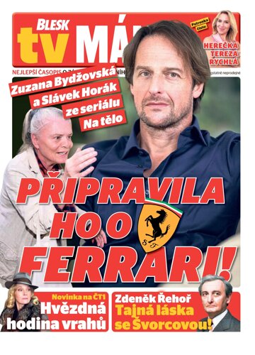 Obálka e-magazínu Blesk Tv manie 26.9.2026