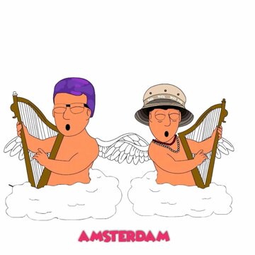 Obálka uvítací melodie Amsterdam